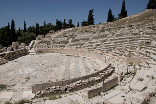 Theater of Dionysus from Ancient Greece.