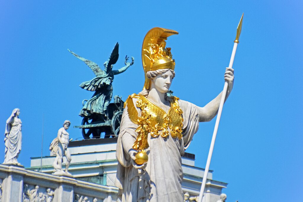 Statue of Athena found in Vienna.