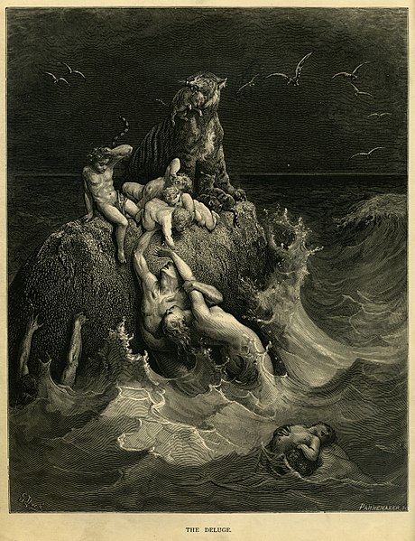 The Deluge by Gustave Doré.